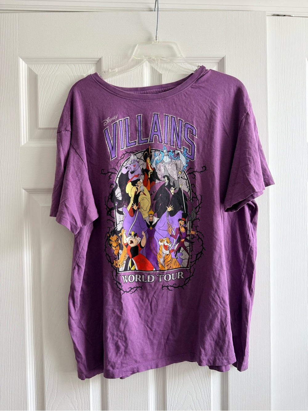 Disney Purple Villains World Tour Graphic Tee